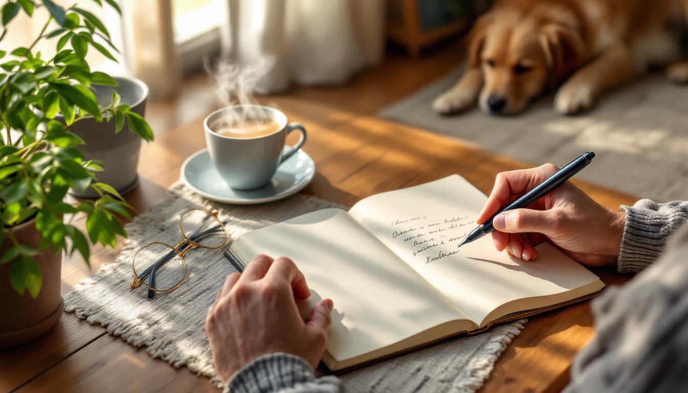 ontdek hoe het dagelijks met de hand schrijven van een paar zinnen kan bijdragen aan emotionele stabiliteit, volgens therapeuten.