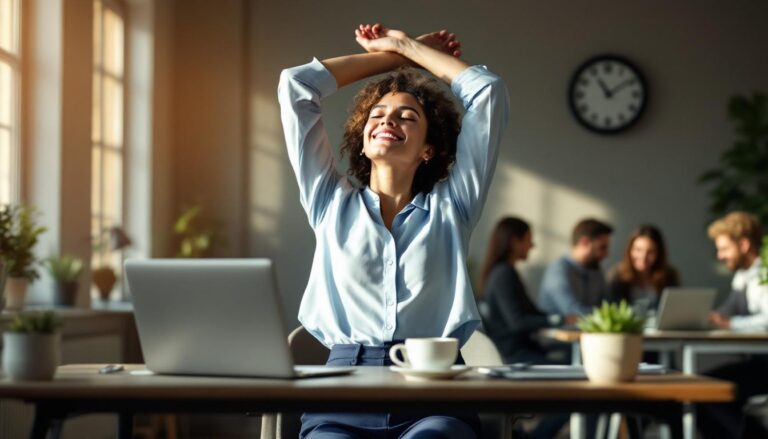 ontdek de echte oorzaak van de middagdip en leer hoe een simpel gebaar je energie kan verbeteren, zonder koffie.