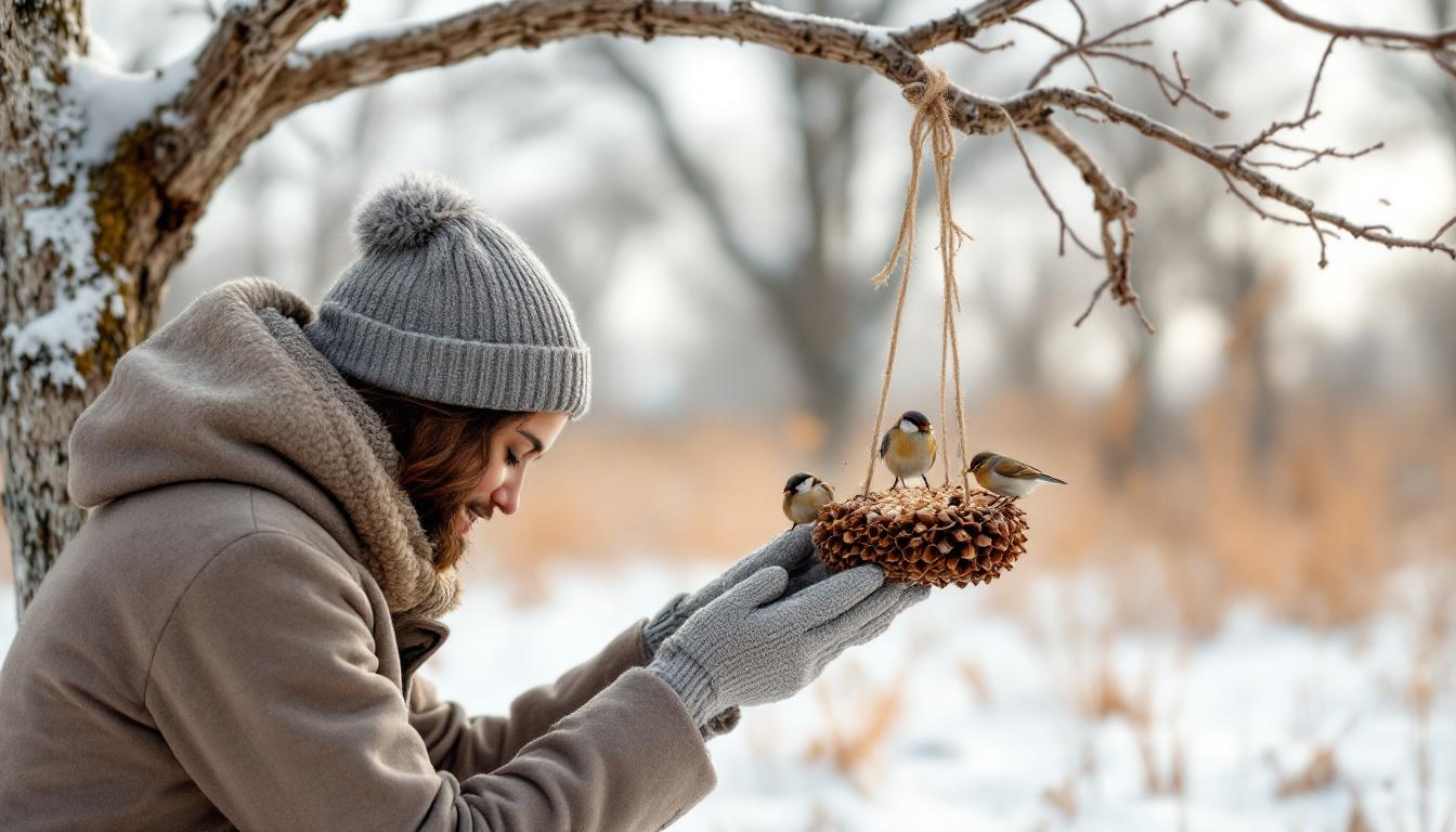 ontdek hoe dit eenvoudige wintergebaar elk jaar talloze vogels redt en hen helpt te overleven tijdens de koude maanden.