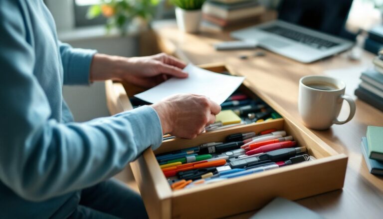 ontdek hoe het opruimen van slechts één lade je motivatie voor de hele dag kan herstellen, volgens gedragsdeskundigen. eenvoudige tips voor een productievere dag.