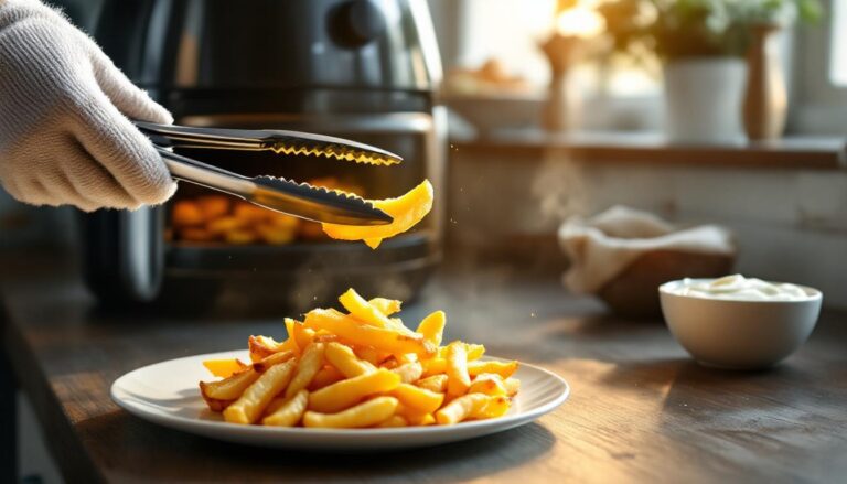 ontdek hoe je met deze eenvoudige hack altijd knapperige airfryer-frietjes maakt. geniet van perfect goudbruine en krokante frietjes, elke keer weer!