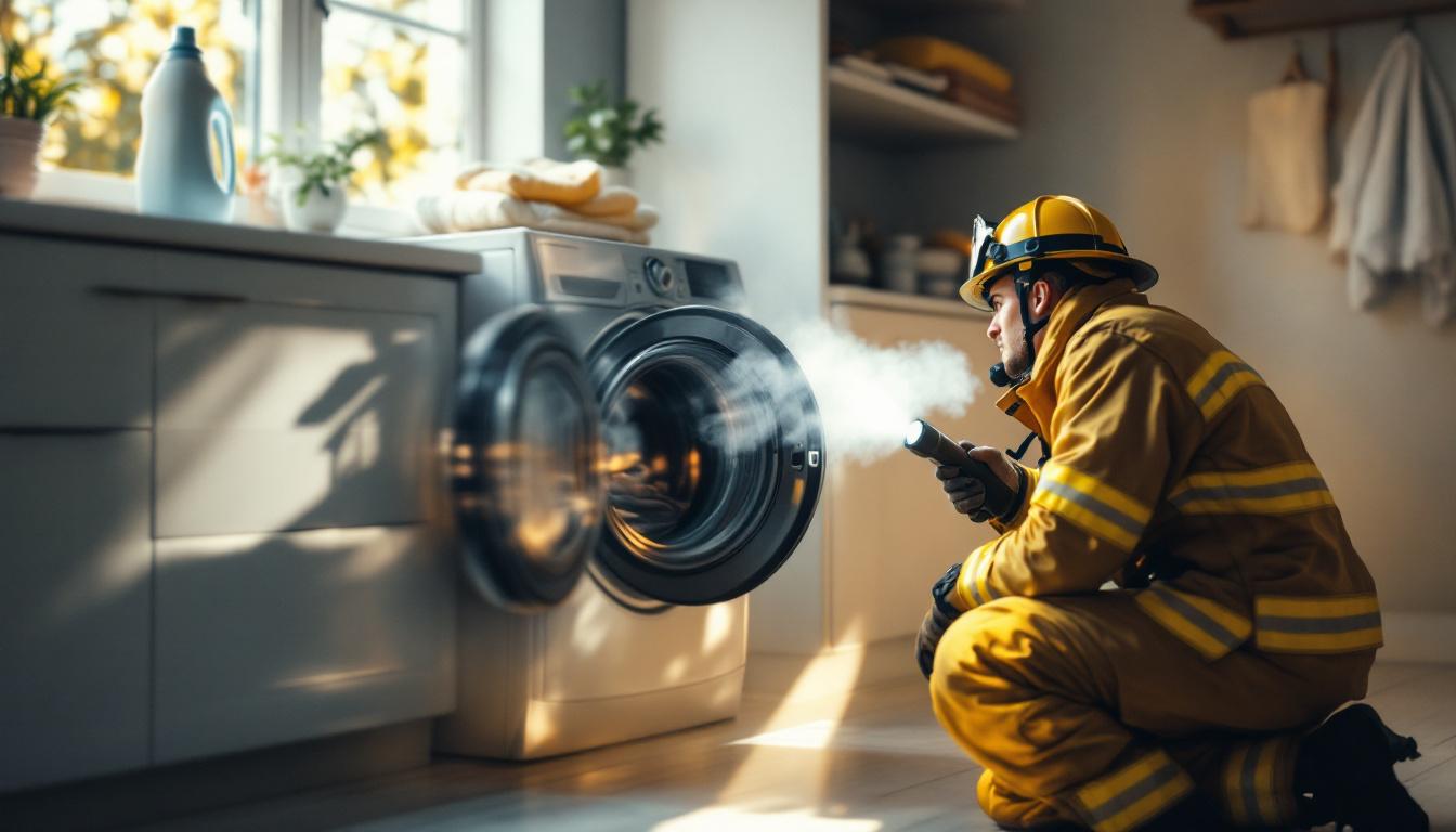 ontdek hoe een veelgebruikt wasverzachterbestanddeel onzichtbare brandrisico's in de droger veroorzaakt, volgens waarschuwingen van brandweerlieden.