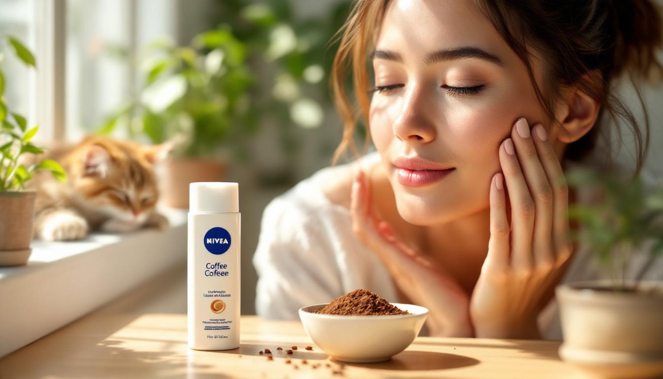 ontdek de virale diy-combinatie van nivea en koffie voor een gladde en gehydrateerde huid. verwen jezelf met deze eenvoudige en effectieve verzorging.