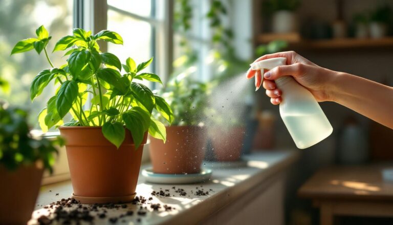 last van rouwvliegjes bij je kamerplanten? ontdek dit keukenkruid dat ze snel en effectief verdwijnt.