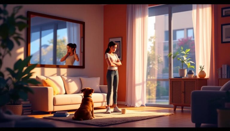 ontdek waarom het plaatsen van een spiegel op de verkeerde plek een kamer visueel tot wel een derde kleiner kan doen lijken en leer hoe je dit voorkomt.