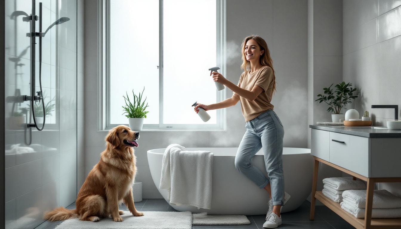 ontdek hoe je met deze eenvoudige badkamertruc voorgoed van muffe geuren afkomt en je badkamer fris en schoon houdt.