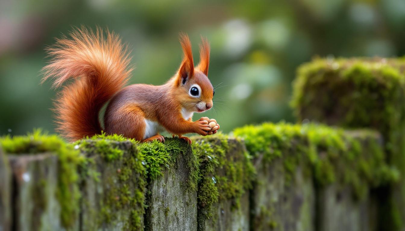 ontdek de betekenis achter het zien van een eekhoorn in uw tuin en waarom dit geen toeval is. leer wat deze bijzondere ontmoeting symboliseert.