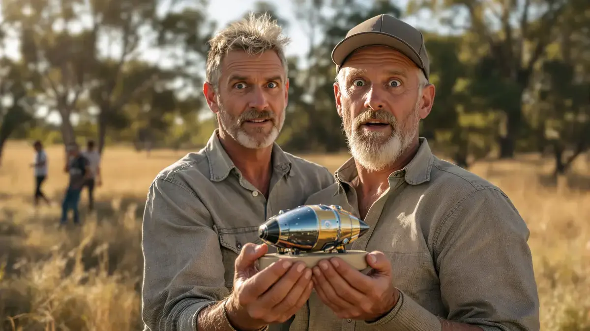 Hij dacht goud te hebben gevonden: deze Australiër bezat in werkelijkheid een zeldzaam overblijfsel van het zonnestelsel