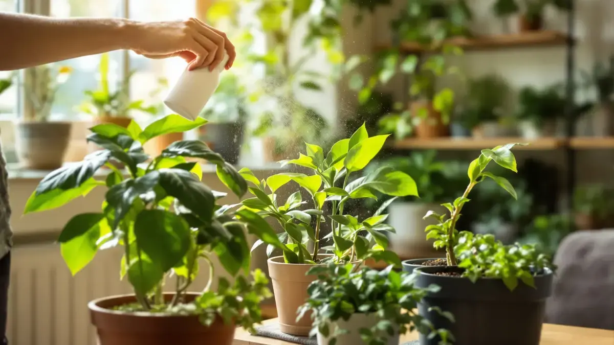 Baksoda en kamerplanten: deze eenvoudige handeling verbetert echt hun gezondheid