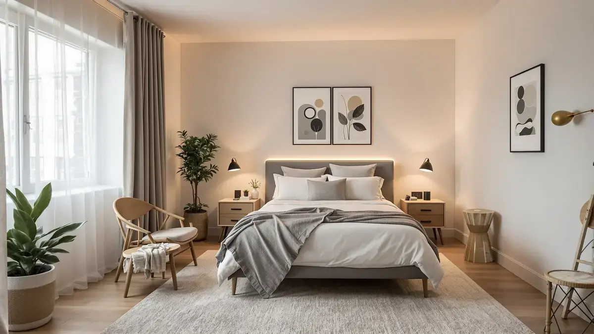 Gastenkamer: deze details maken haar op het eerste gezicht oubollig (en hoe je ze kunt corrigeren)