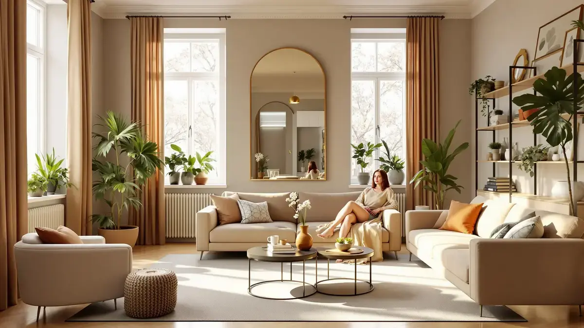 Een gevoel van ruimte creëren zonder de oppervlakte te vergroten is heel goed mogelijk