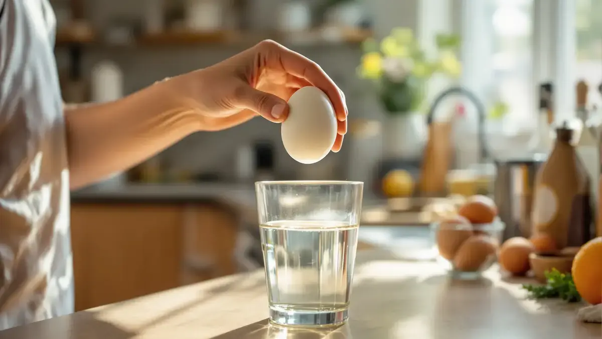 Hoe weet je of een ei nog goed is zonder het te breken? Het trucje met een glas water faalt nooit.