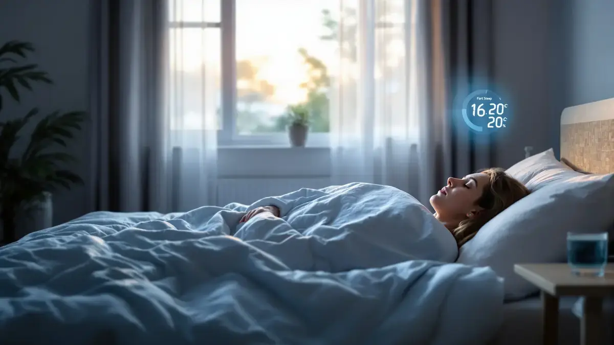 De ideale kamertemperatuur voor een diepe slaap (en hoe je die de hele nacht behoudt)