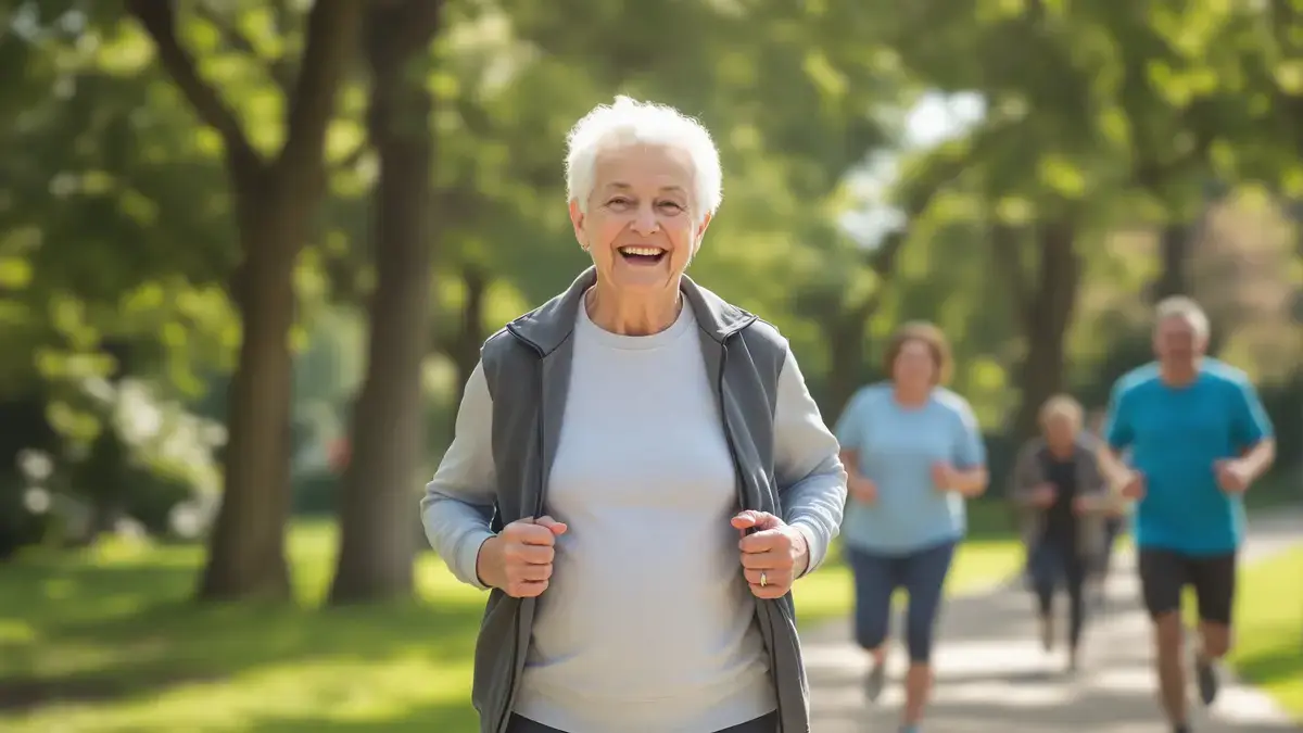 Vanaf 65 jaar blijkt jeffing beter dan hardlopen om het uithoudingsvermogen en de gewrichten te behouden