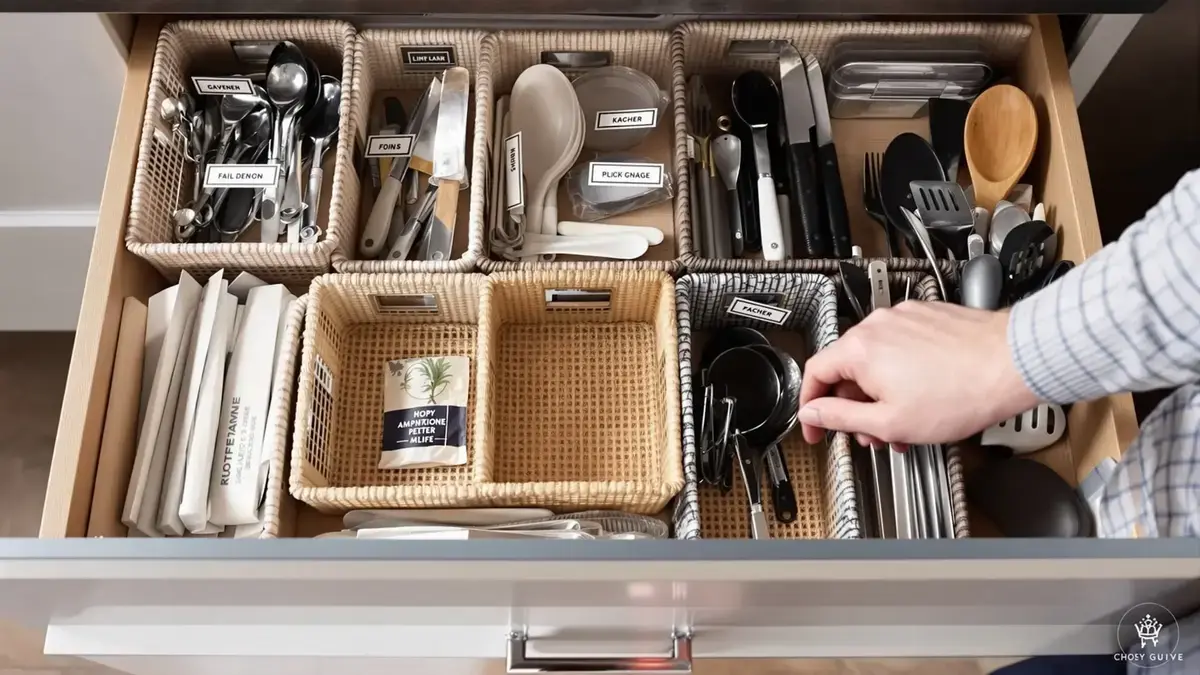 De tip om je keukenlades te organiseren en elke dag tijd te besparen