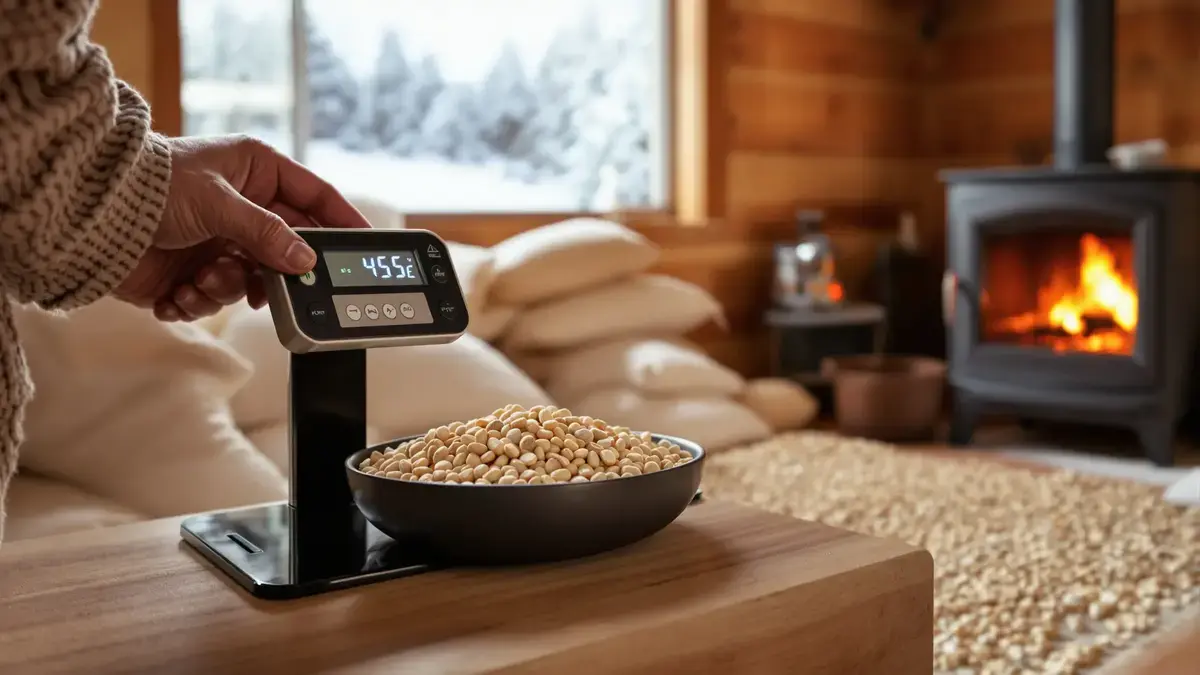 Hoeveel kilo’s pellets moet u kopen voor een huis van 100 m² deze winter?