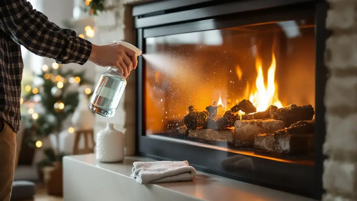 Nooit meer een roetbedekte ruit van de kachel of het inzetstuk: deze simpele tip voorkomt dat je die de hele winter urenlang hoeft te schrobben
