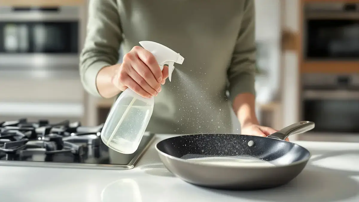 Noch azijn noch zuiveringszout: de meest effectieve methode om koekenpannen te ontvetten zonder te schrobben.