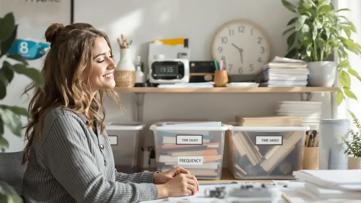 Hoe het organiseren op basis van gebruiksfrequentie dagelijks tijd bespaart
