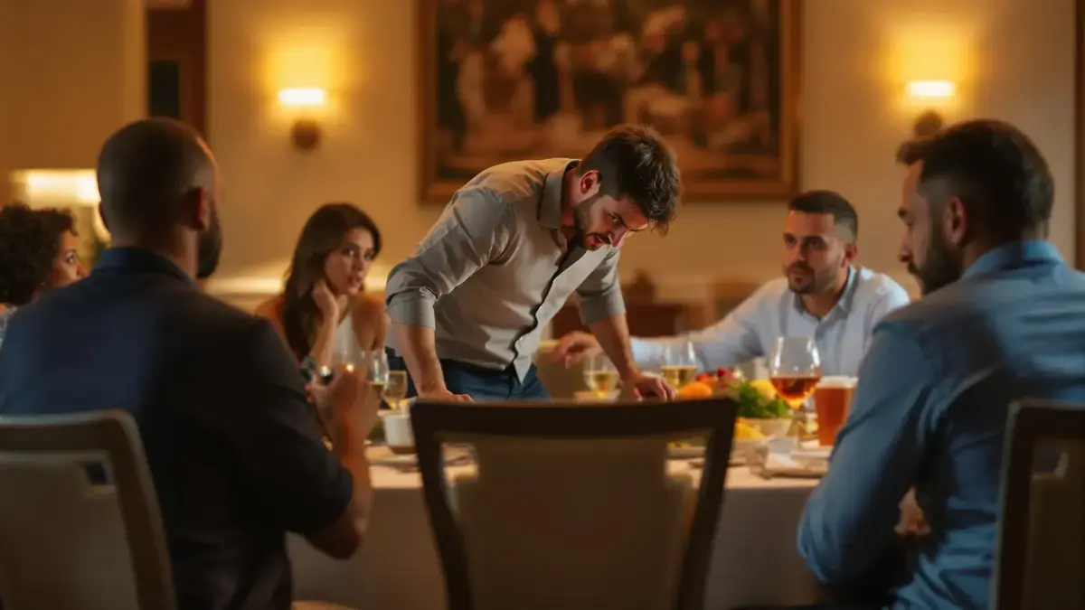 Je stoel terugzetten als je van tafel opstaat onthult een heel precieze persoonlijkheidstrek