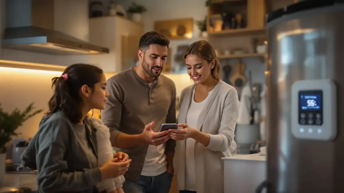 Een thuistest toont aan dat veel huishoudens hun water veel te warm verwarmen.