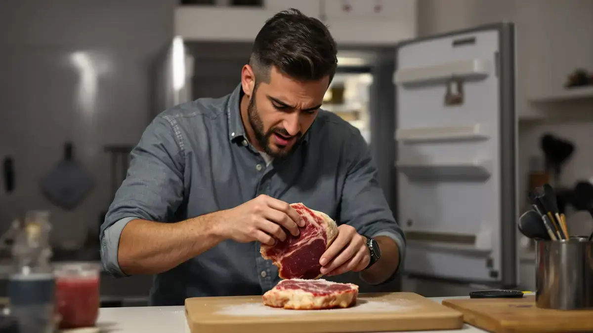 Deze vriezerinstelling beschadigt de structuur van het vlees zonder dat u het weet