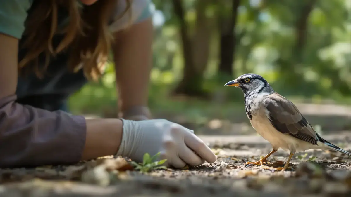 Wat je moet doen (en vooral niet moet doen) als je een gewonde volwassen vogel vindt