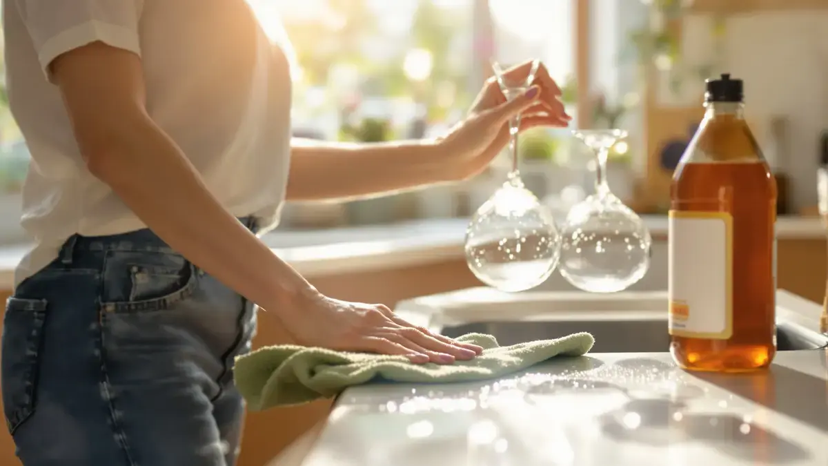 De eenvoudige tip om witte vlekken op glazen na het afwassen te voorkomen