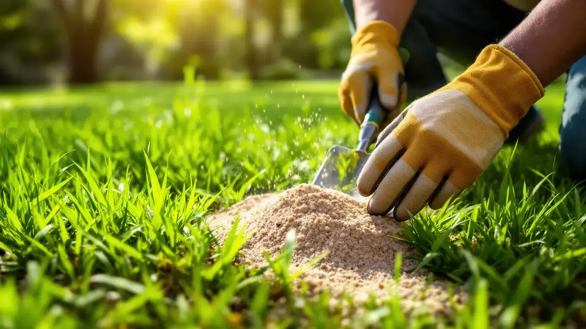 Waarom het toevoegen van zand de structuur van het gazon duurzaam verbetert