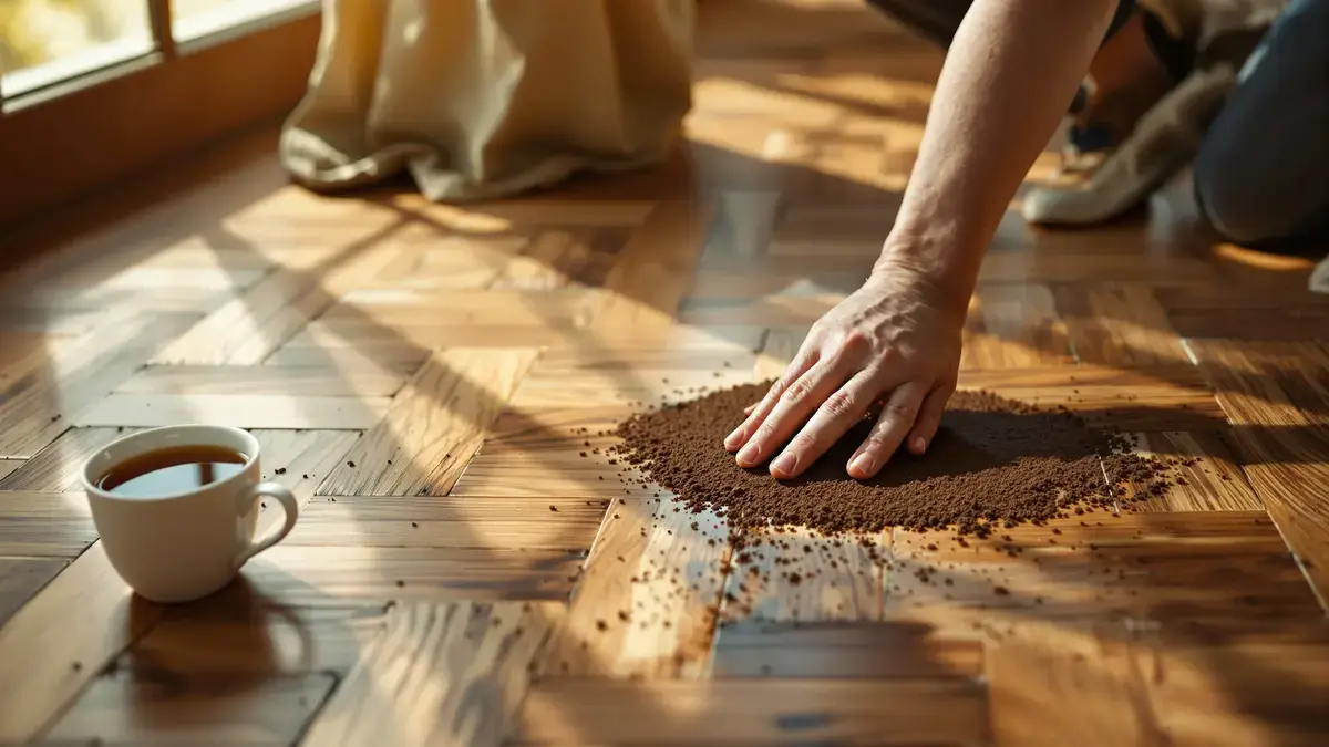 Dof parket: de tannines van zwarte thee onthullen een vergeten glans