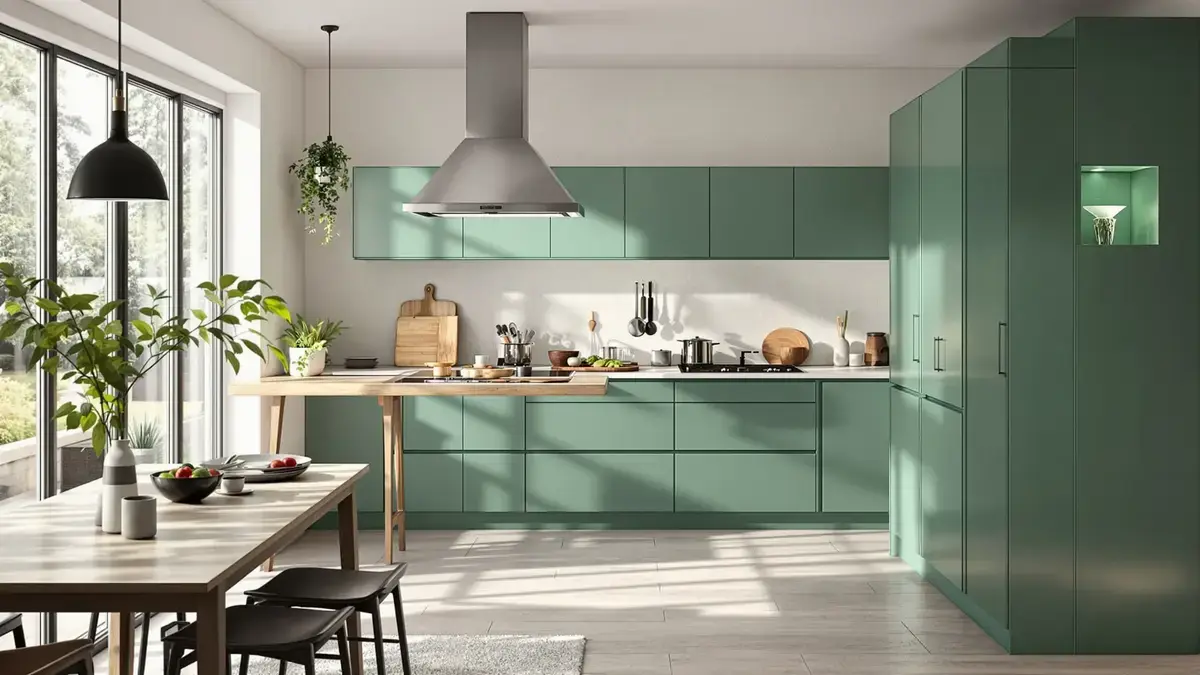 Einde aan saliegroen: deze kleur verovert keukens vanaf 2026