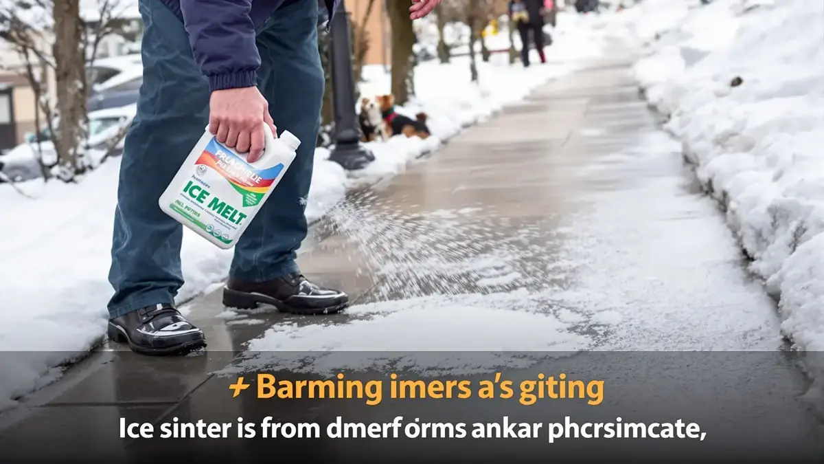 IJs op de stoep: dit alternatief voor gewoon zout werkt sneller en effectiever