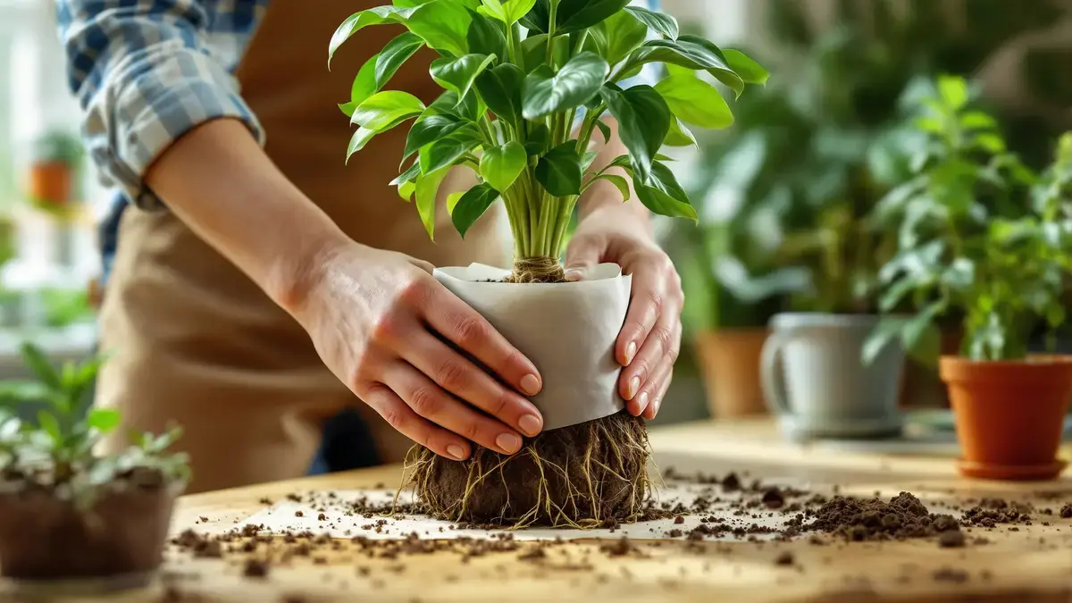 Deze tip met keukenpapier helpt kamerplanten echt langer te laten leven