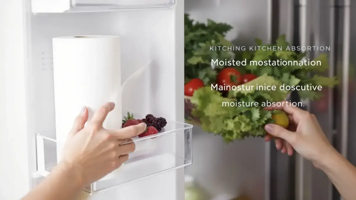 Een stuk keukenpapier in de koelkast leggen verandert echt hoe je voedsel verzorgt en bewaart