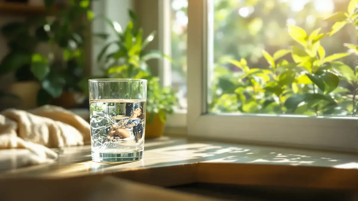 Een kopje water op de vensterbank: het eenvoudige gebaar dat de binnenlucht verbetert en waarom dit het binnenklimaat van je huis kan veranderen