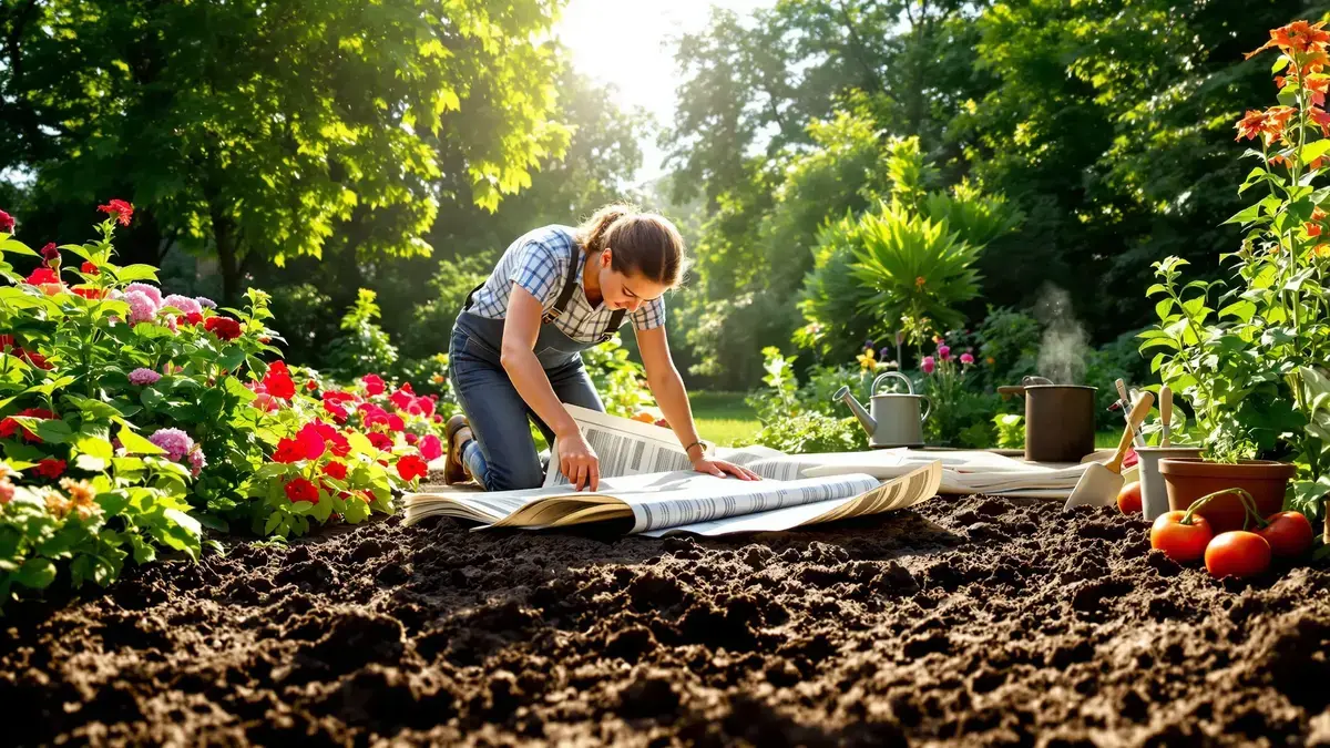 Onkruid: krantenpapier blijft het meest effectieve natuurlijke wapen