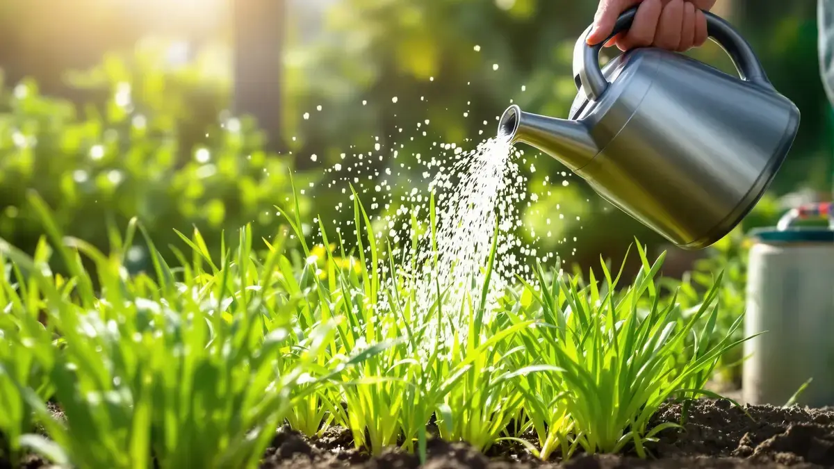 Rijstwater: dit kookvocht stimuleert de groei van de bieslook