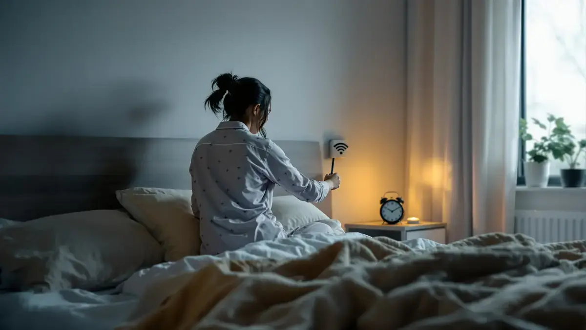 Wi‑Fi ’s nachts uitschakelen: het subtiele gebaar dat je slaap echt verbetert en de energierekening verlaagt